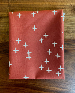Wink Brick Fat Quarter Organic Cotton Poplin