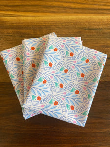 Flower Guide Organic Cotton Fat Quarters