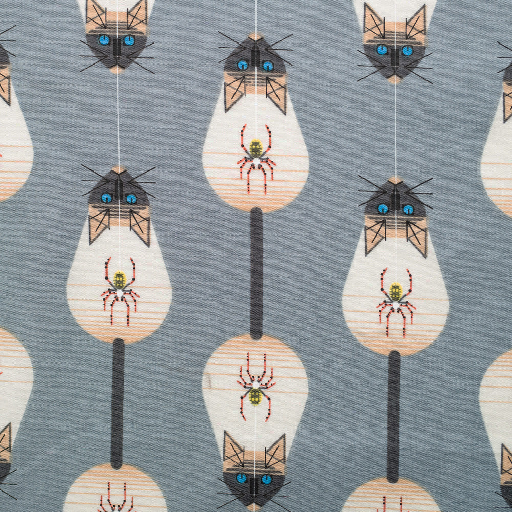 Along Came A Spider Organic Cotton Poplin