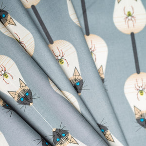 Fat Quarter Along Came A Spider Organic Cotton