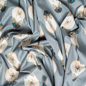 Along Came A Spider Organic Cotton Poplin