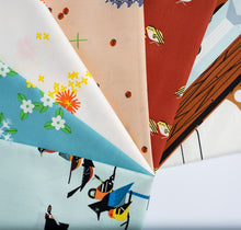Load image into Gallery viewer, Fat Quarter Bundle Sierra Range Charley Harper Organic Cotton Poplin
