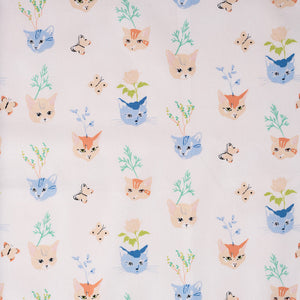 Kitty Garden Organic Cotton Poplin