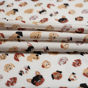 Doggie Dots Organic Cotton Poplin