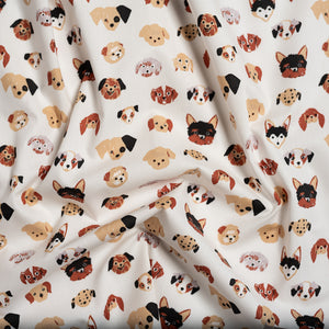 Doggie Dots Organic Cotton Poplin
