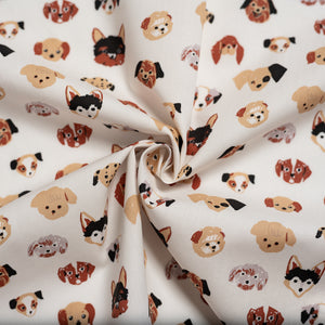 Doggie Dots Organic Cotton Poplin