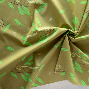 Praying Mantis Organic Cotton Poplin