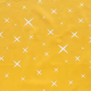 Little Hoshi Mustard Organic Cotton Poplin