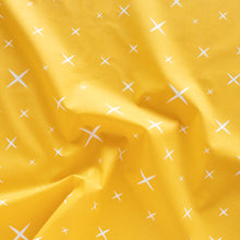 Load image into Gallery viewer, Little Hoshi Mustard Organic Cotton Poplin
