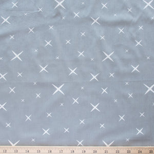Little Hoshi Gray Organic Cotton Poplin