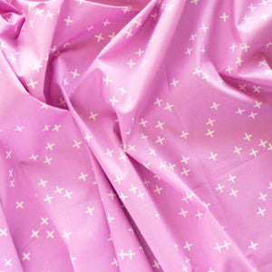 Wink Violet Organic Cotton Poplin