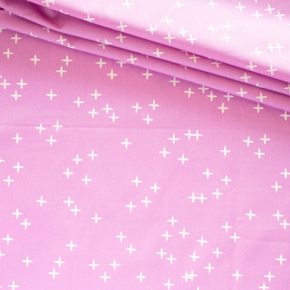 Wink Violet Organic Cotton Poplin