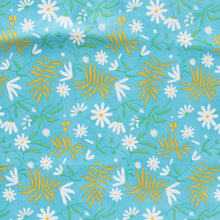 Load image into Gallery viewer, Fronds and Flowers Market Organic Poplin
