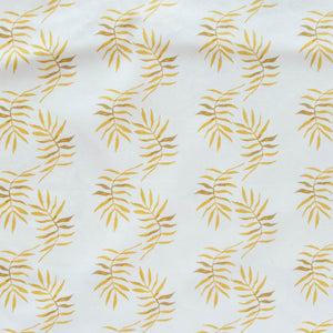Fat Quarters Fond Fronds Market Organic Poplin