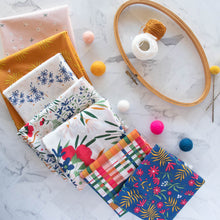 Load image into Gallery viewer, Meadow Wild Fronds Fat Quarter Bundle Organic Cotton Poplin
