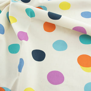 Mochi Dot Bright Organic Poplin Fat Quarters