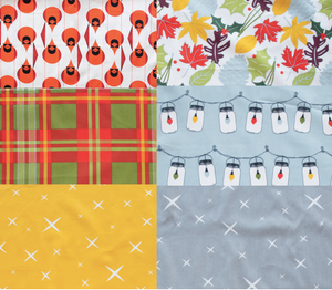 Organic Holiday Fat Quarter Bundle