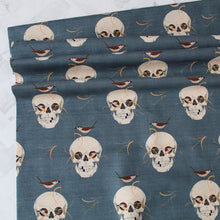 Load image into Gallery viewer, Wrented Skull Barkcloth
