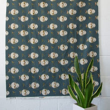 Load image into Gallery viewer, Wrented Skull Barkcloth
