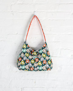 Colorful Blooms Organic Quilter's Weight Cotton