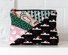 Load image into Gallery viewer, Sky Show Fat Quarters Quilters Weight Organic Cotton

