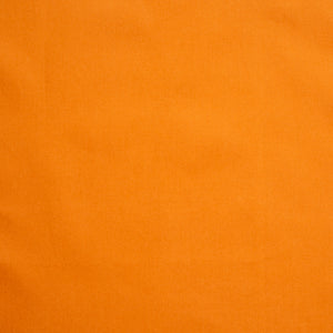 Orange Organic Solid Cotton Poplin Fat Quarters
